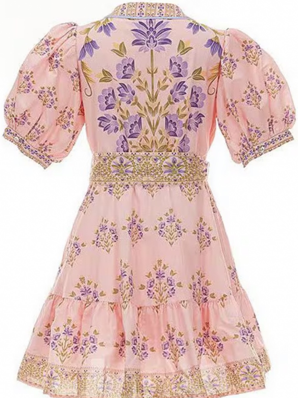 A Loves A "Bubble Sleeve dress in Pink" NWT - Picture 2 of 8